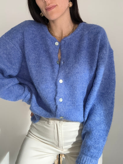 CARDIGAN SOHO BLU