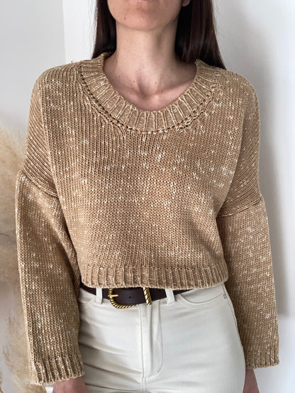 PULL FIAMMATO BEIGE