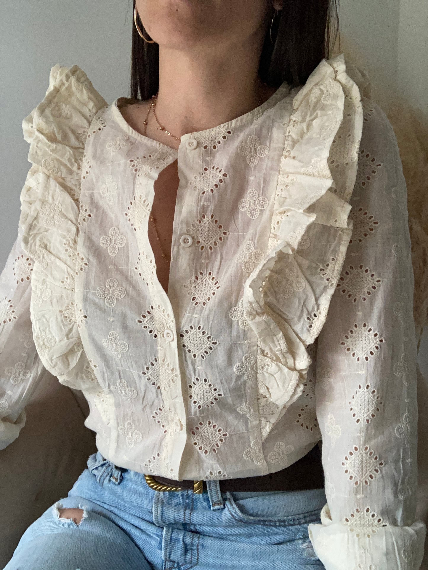 BLUSA ANNE BEIGE