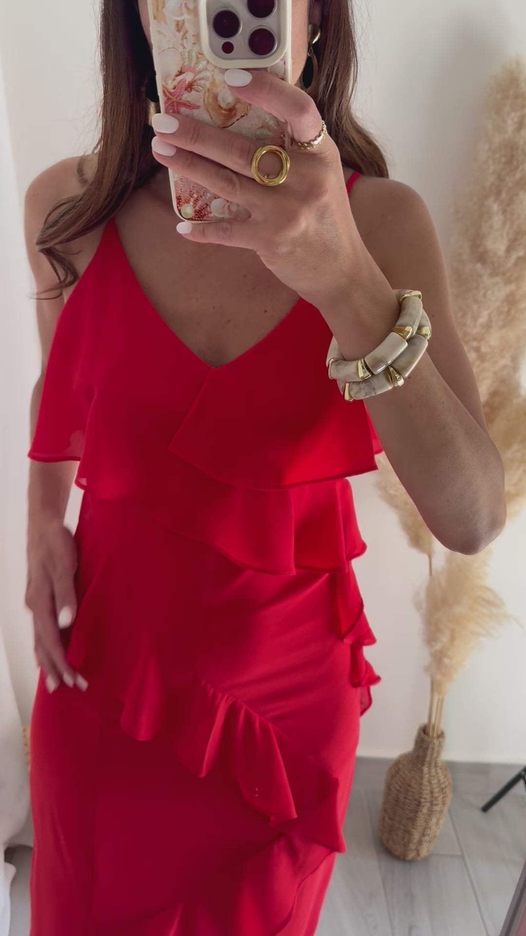 ABITO AÏDA ROSSO